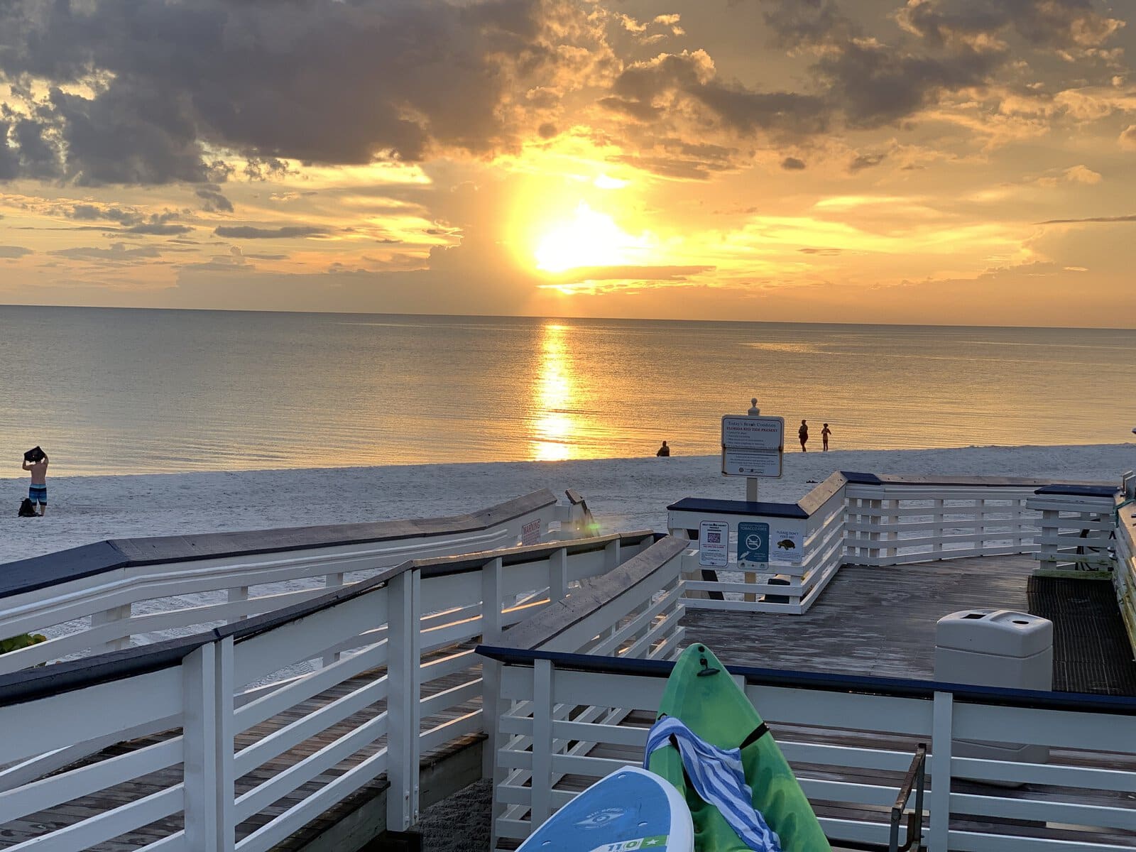 Clam Pass Beach sunset